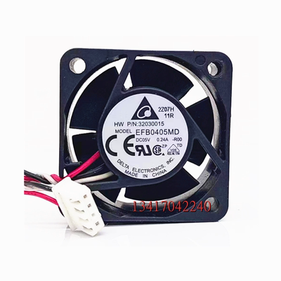 台达 EFB0405MD-R00 4CM 4020 5v 0.24A 32030015 交换机散热风扇