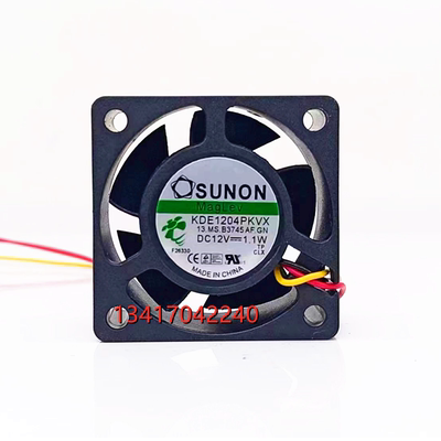SUNON建准 KDE1204PKVX 12V 1.1W 4CM 4020 PWM温控调速 散热风扇