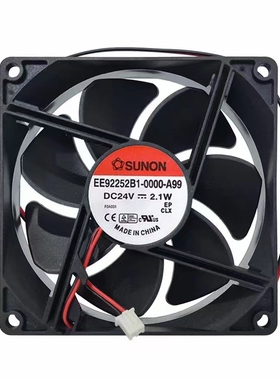 SUNON建准 EE92252B1-0000-A99 24V 2.1W 9CM 9025变频器散热风扇