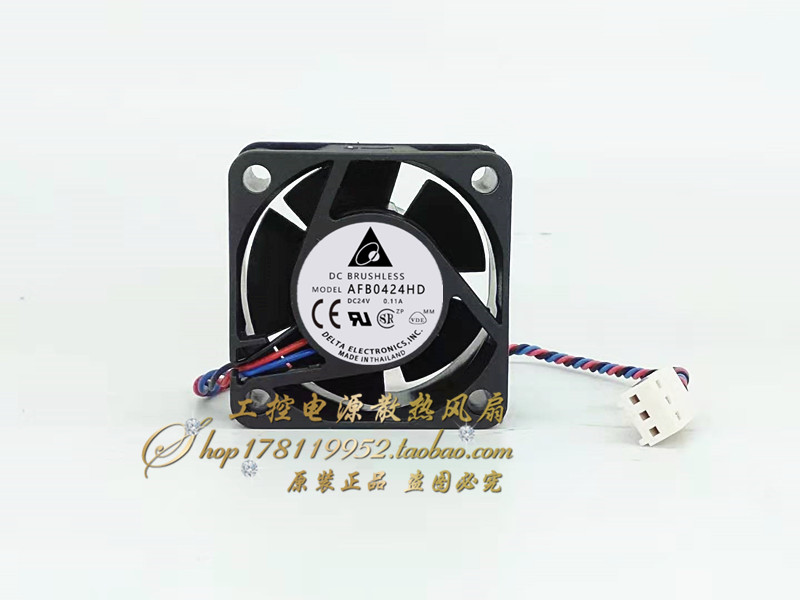 台达 AFB0424HD 4020 DC 24V 0.11A 4CM厘米 40*40*20mm 散热风扇