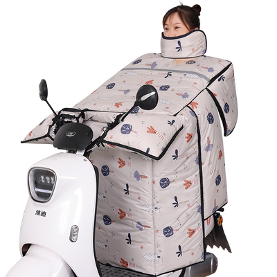 电动车挡风被冬季加绒加厚防水