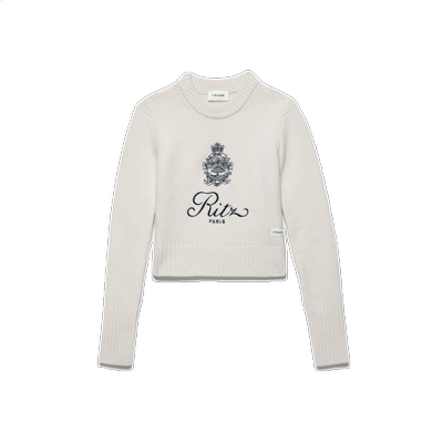 新品FRAME圆领羊绒针织毛衣