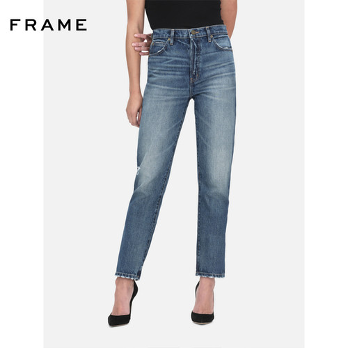 FRAME女士直筒牛仔裤LEMEC
