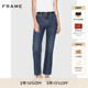 JANE FRAME女士宽松直筒牛仔裤 长裤 ANKLE