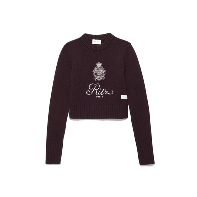 新品FRAME圆领羊绒针织毛衣