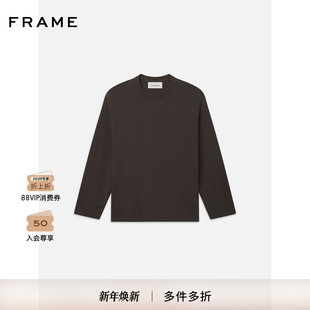 FRAME男士 卫衣T恤打底基础上衣 圆领长袖