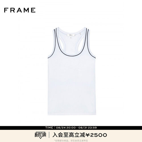 【春夏新品】FRAME女士休闲工字背心内搭外穿基础打底无袖