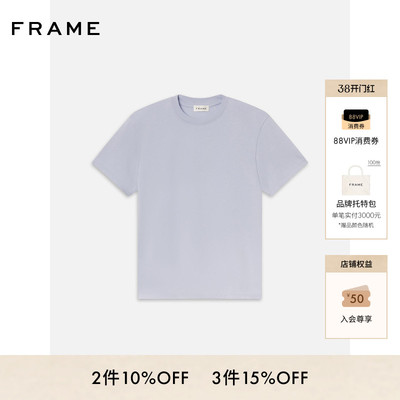 FRAME男士圆领短袖LOGOT恤上衣基础款