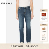 MODERN FRAME男士 简约高腰直筒牛仔裤 STRAIGHT