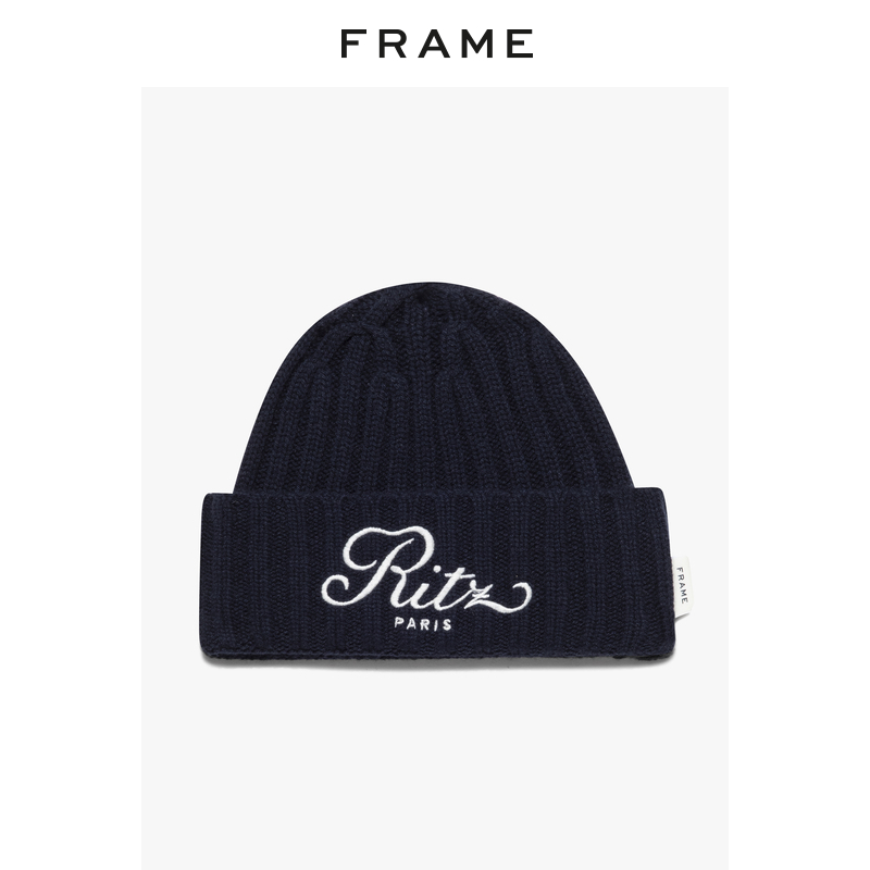 FRAME山羊绒针织帽子巴黎丽兹酒店Ritz Paris春季款