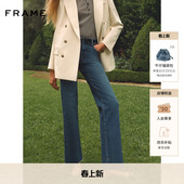 THE FRAME女士宽松高弹直筒水洗九分denim牛仔裤 款 MELLOW 经典