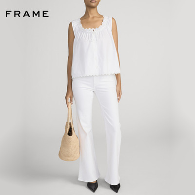 【春夏新品】FRAME女士修身高弹喇叭牛仔裤THE PIXIE ICON