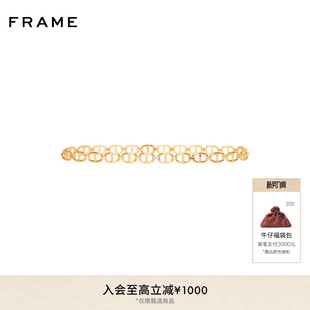 FRAME女士金属链条腰带复古简约经典 时尚