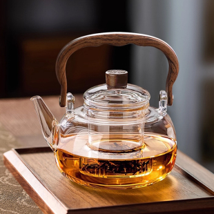 煮茶壶玻璃烧水壶2025新款 煮茶壶泡茶家用耐高温茶具电陶炉煮茶器