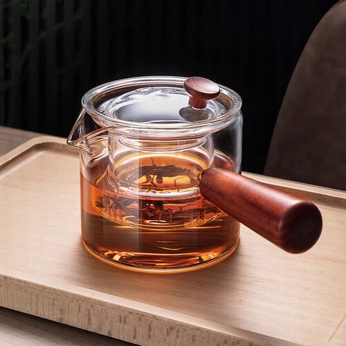行业爆款家用玻璃泡茶壶