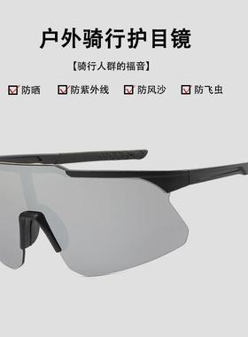 骑行眼镜专业自行车装备防风沙防飞虫太阳墨镜男款雪山登山镜