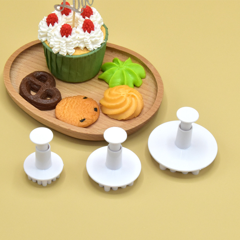 粗雪花弹簧印花压模3件套