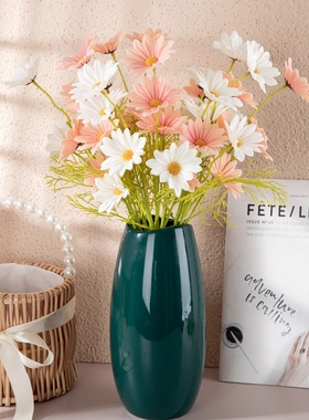 假花绮月PU太阳花INS风仿真花家居装饰婚庆MW01514