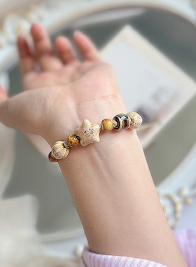 景德镇陶瓷手链女高级感新中式文艺闺蜜森系古风手绳礼物一件