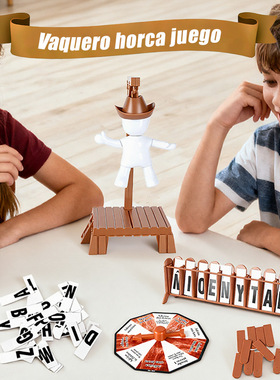 Magnetic Hangman Mystery Word Game磁性绞刑架神秘单词游戏