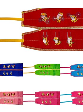 Luckyband举重体操缠绕式街健支撑卧推CF冬季虎年限定护腕