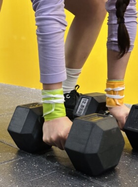 LUCKYBAND运动专业健身CF综合体能腕带男女通用绑带式训练防护腕