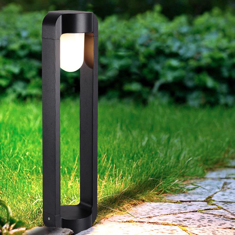 草坪灯LED户外公园灯简约园林灯花园柱子灯小区别墅庭院草地灯