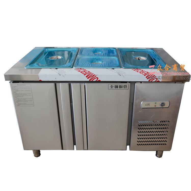 6格冷藏小菜冰箱冷藏柜凉菜展示柜商用卤菜麻辣烫熟食展示柜