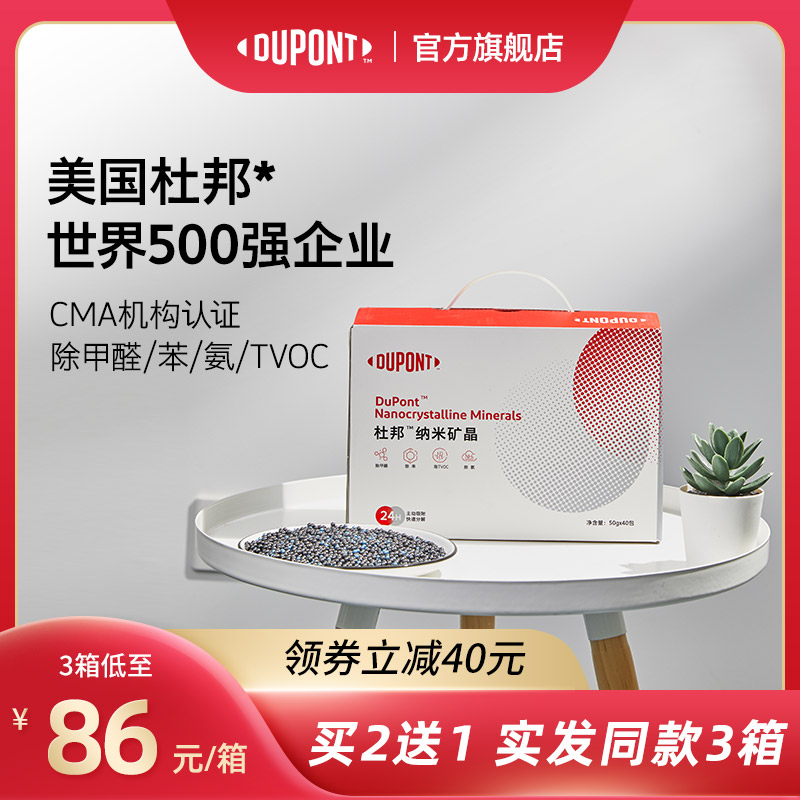 杜邦活性炭除甲醛除味新房竹炭包去味家用装修吸新汽车甲醛清除剂