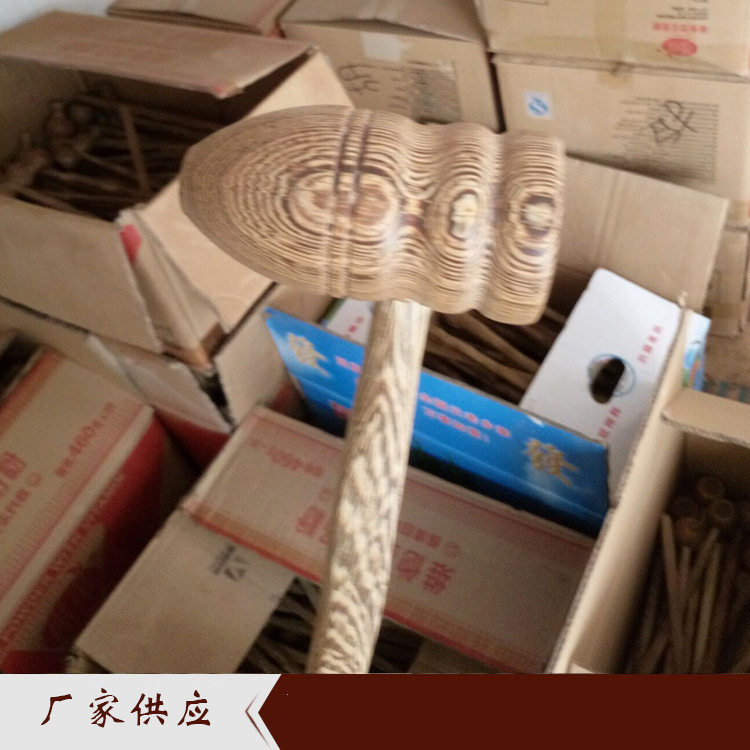 厂家鸡翅木敲打锤红木捶敲背敲腿木质锤规格多样
