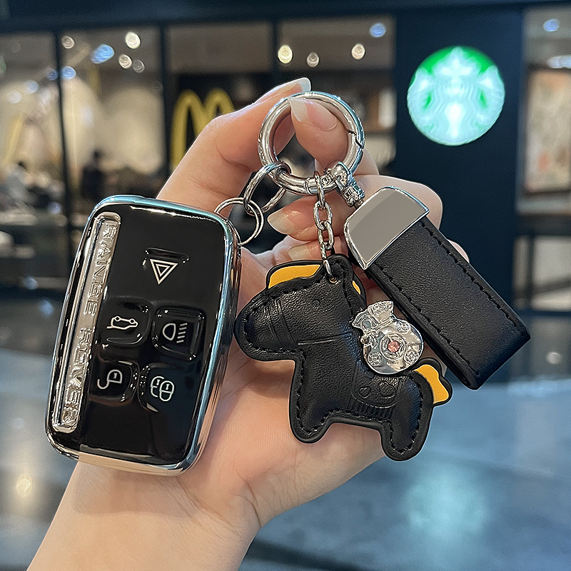 适用于捷豹xfl钥匙套xel车epace壳fpace包ftype扣ipace车XJ女XE男