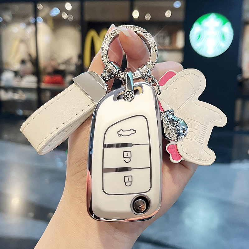 东风风神ax7钥匙套e70/ax3/ax4/ax5风度mx5扣A30老款车钥匙包壳女