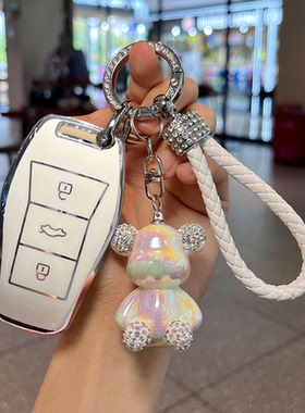 思皓e10x钥匙套x8花仙子a5汽车qx男x8plus壳e50x江淮大众锁匙扣包