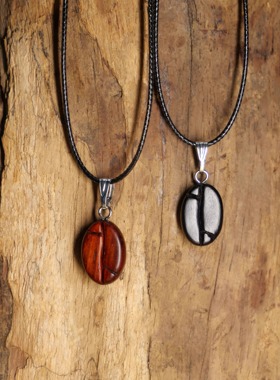 咖啡豆木质手工黑檀情侣紫檀清新