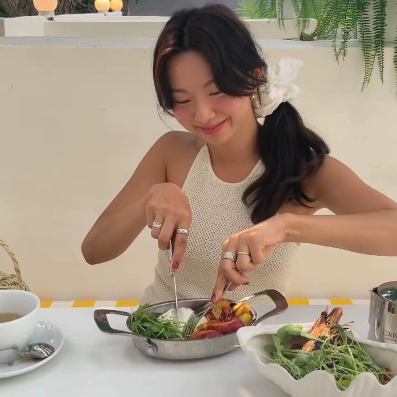 夏安若不退清仓价2024夏季新款韩国东大门l*圆领挂脖针织背心