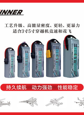 VINNER威能BEST固定翼直升机涵道锂电6S1800/2200/3300/4200/5200