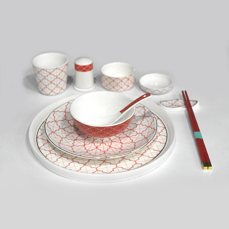 五星级酒店高档会所摆台餐具套装