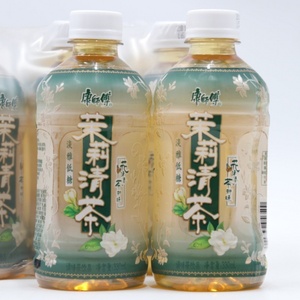 新货康师傅茶饮料冰红茶绿茶茉莉清茶蜜茶整箱330mlx12瓶迷你装