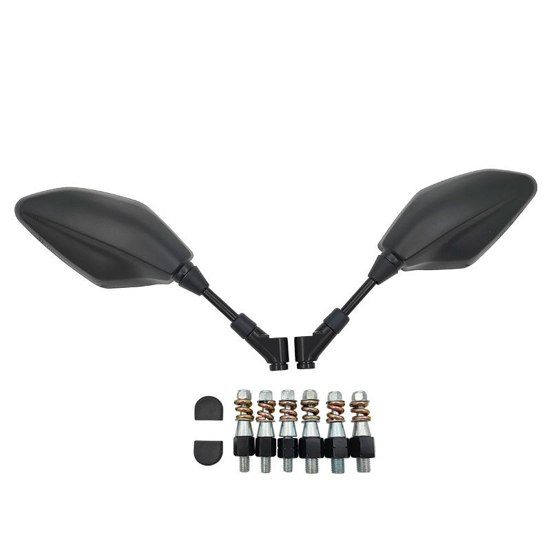 适用摩托车改装跑车镜倒M