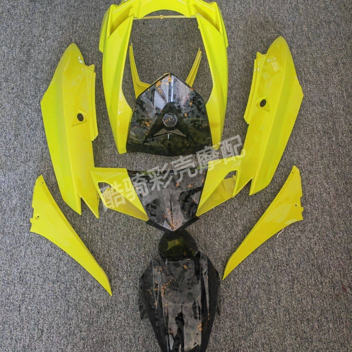 适用三阳R2林海小四代目劲战飞鹰110喜劲摩托车外壳全套车壳ABS烤