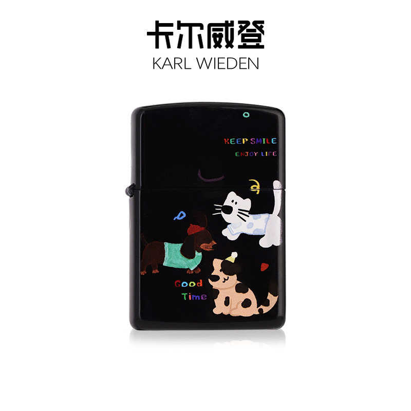 KW卡尔威登打火机可爱高颜值女生送男友生日礼物男生煤油火机男士