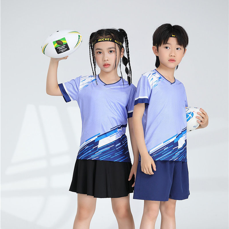 快干羽毛球服定制速干儿童短袖T恤训练网球运动上衣孩子学生乒乓