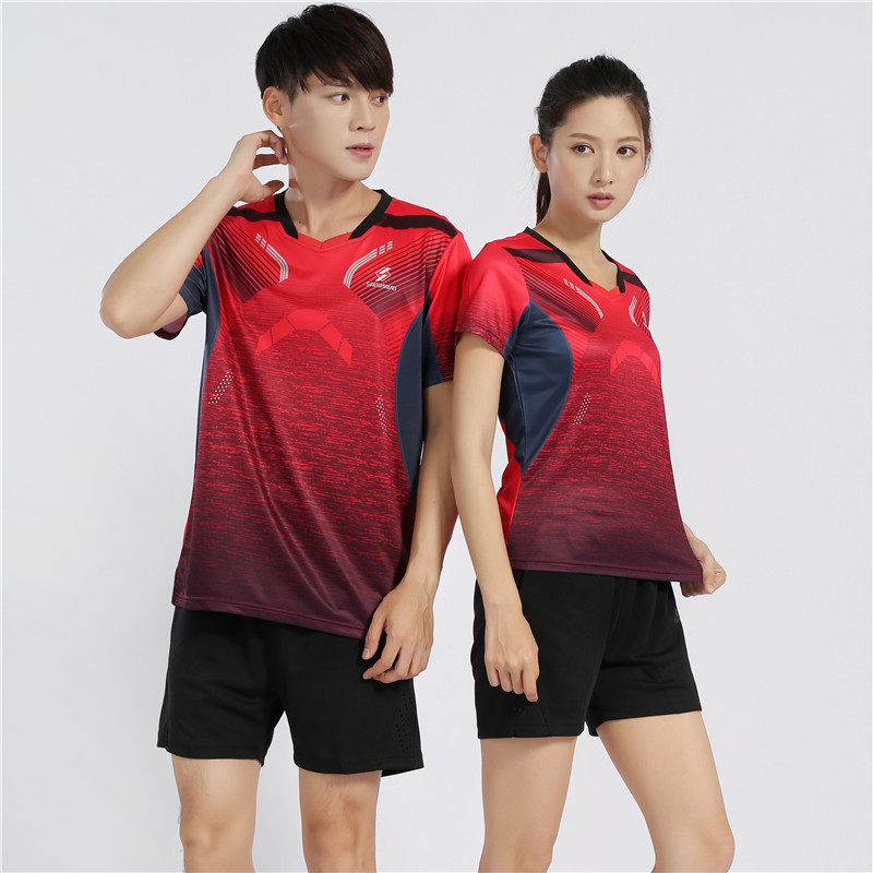 羽毛球服男女夏速干上衣短裤裙