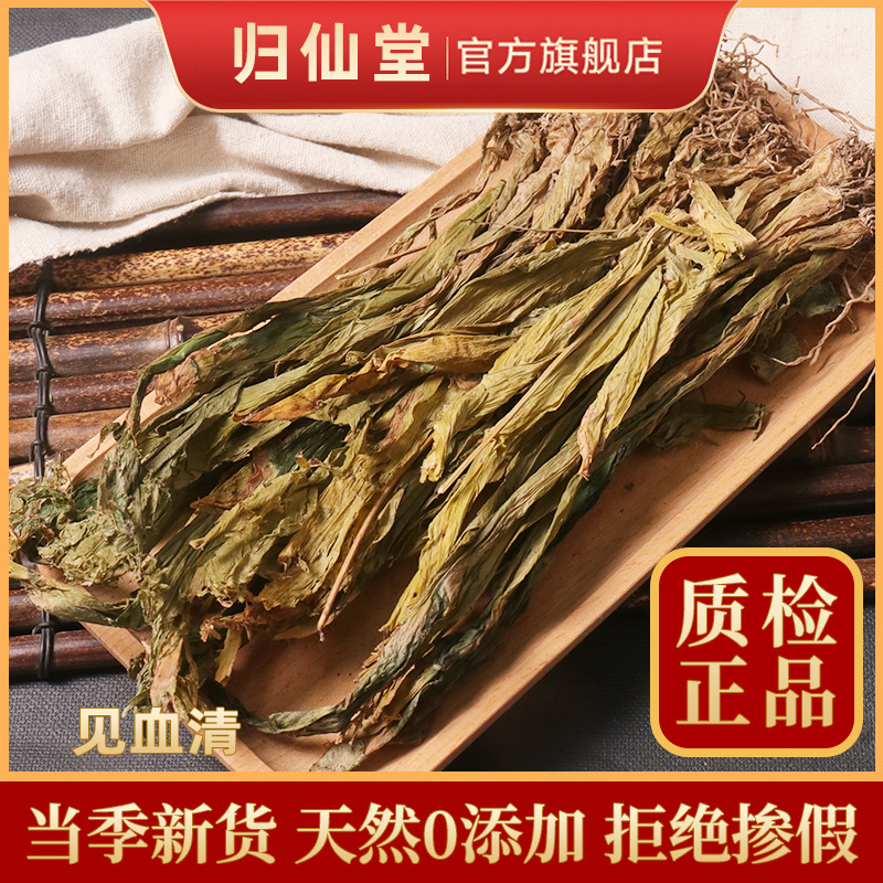 云南见血清500g中药材 整颗见血青羊儿蒜立地好自然晒干中草药