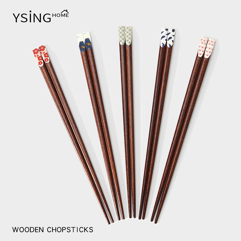 铁木筷子家用食品级防滑日式尖头