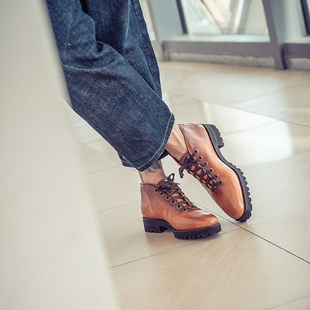 休闲靴子男 正装 Roiluxe现货 Vilalta手工固特异皮鞋 西班牙Norman