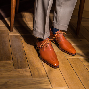 男鞋 Derby德比正装 Roiluxe现货 Bemer手工商务皮鞋 意大利Stefano