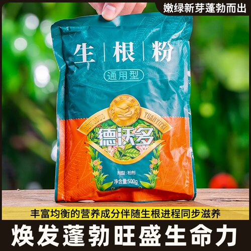 生根剂花用植物液粉移栽生根营养养扦插快速通用绿植肥料壮苗活效
