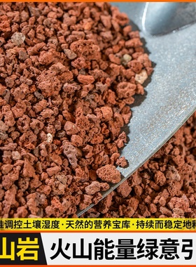 红色火山石黑色颗粒土营养天然土包多肉山岩火种植邮铺面土石肉肉