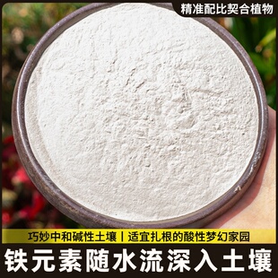 杜鹃花硫酸花用补型亚茉莉铁肥料铁肥花肥专用花卉酸性通用栀子花